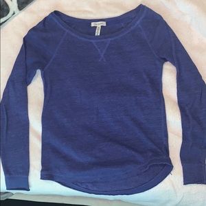 Aeropostale blue long sleeve top